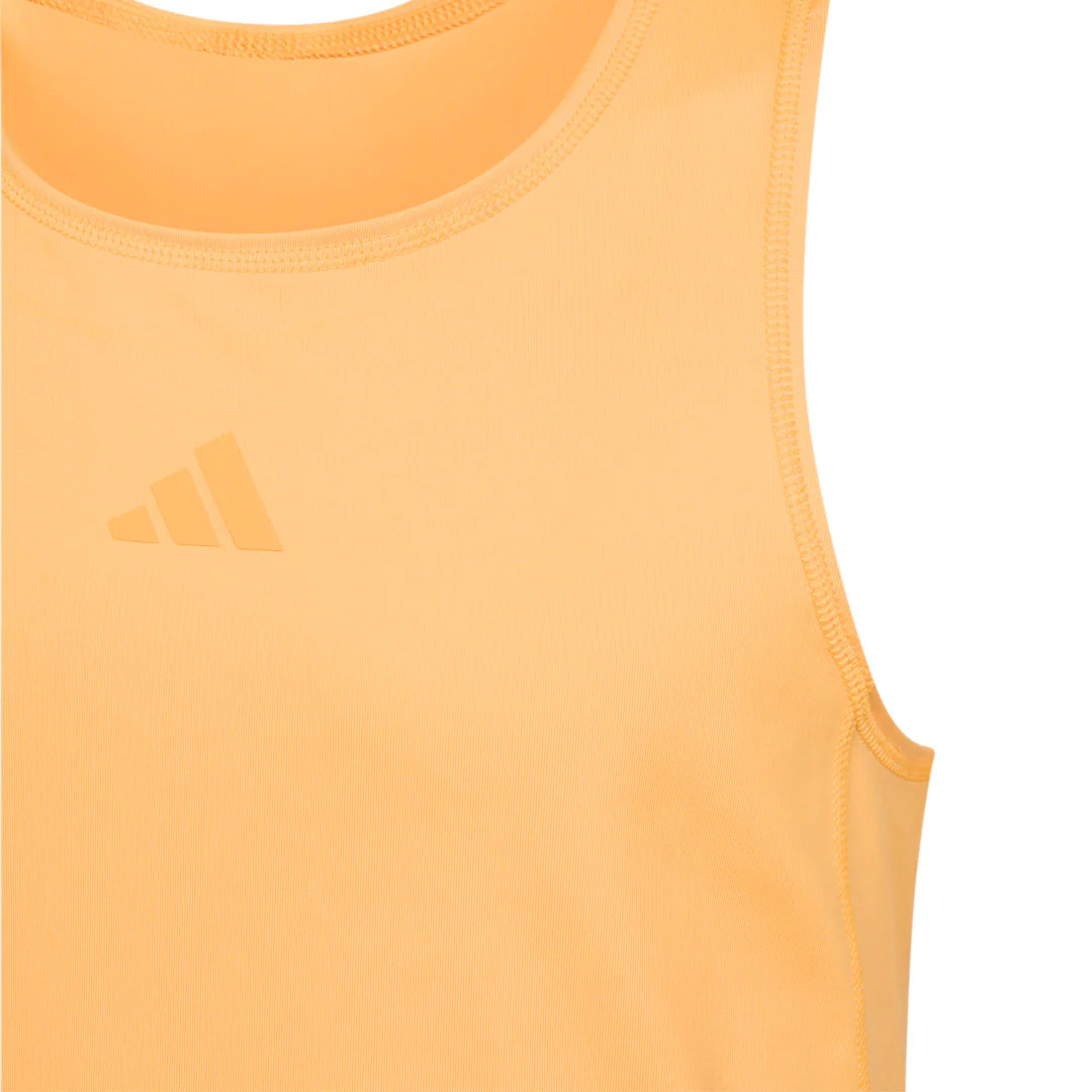 adidas Girls Club Tank - Ice Tangerine - Image 3