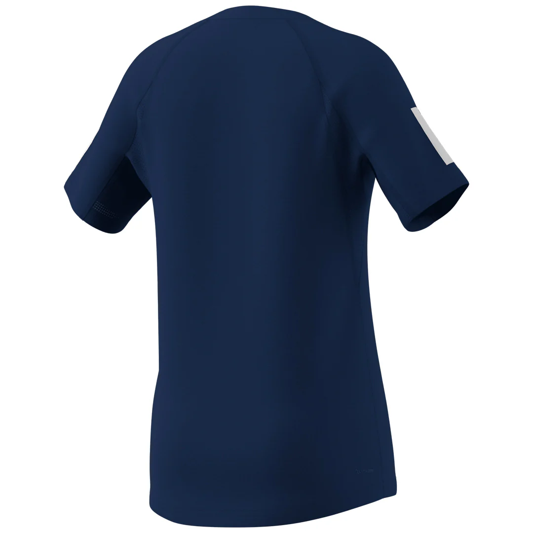 adidas Girls Club Tee - Navy - Image 3