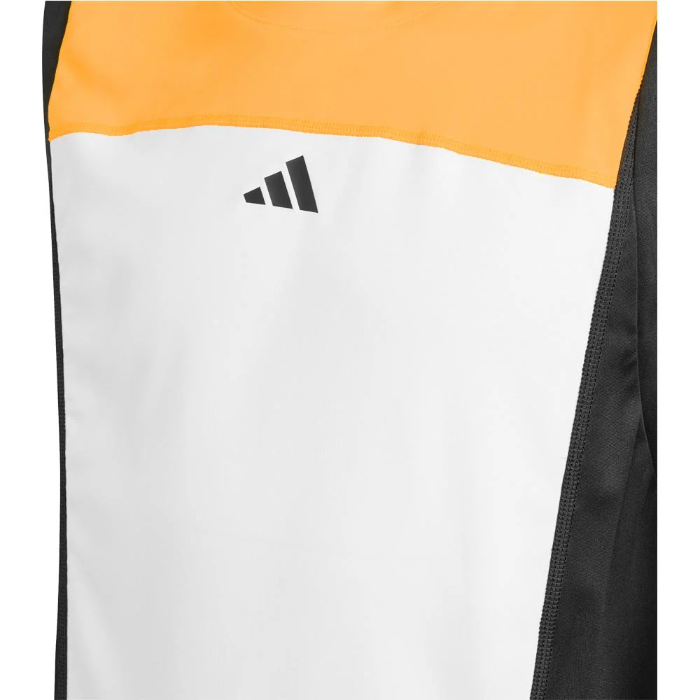 adidas Girls Pro Tank - White/Spark - Image 4