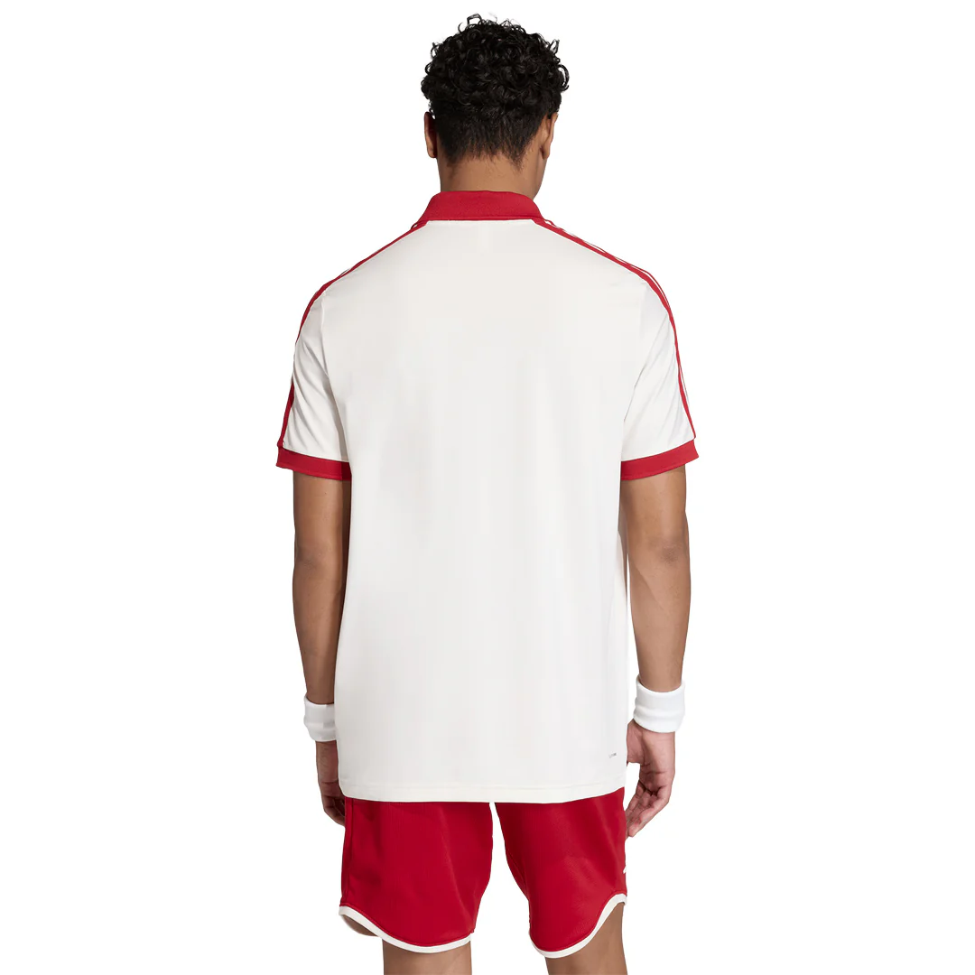 adidas Men's Classics Polo - Chalk White - Image 3