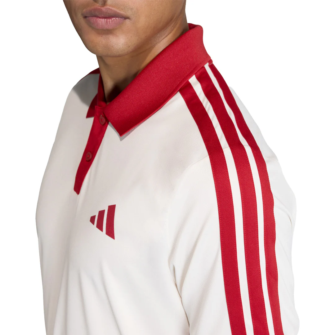 adidas Men's Classics Polo - Chalk White - Image 6