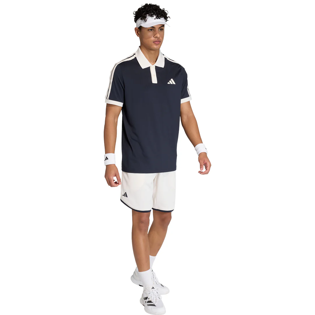 adidas Men's Classics Polo - Legend Ink - Image 4