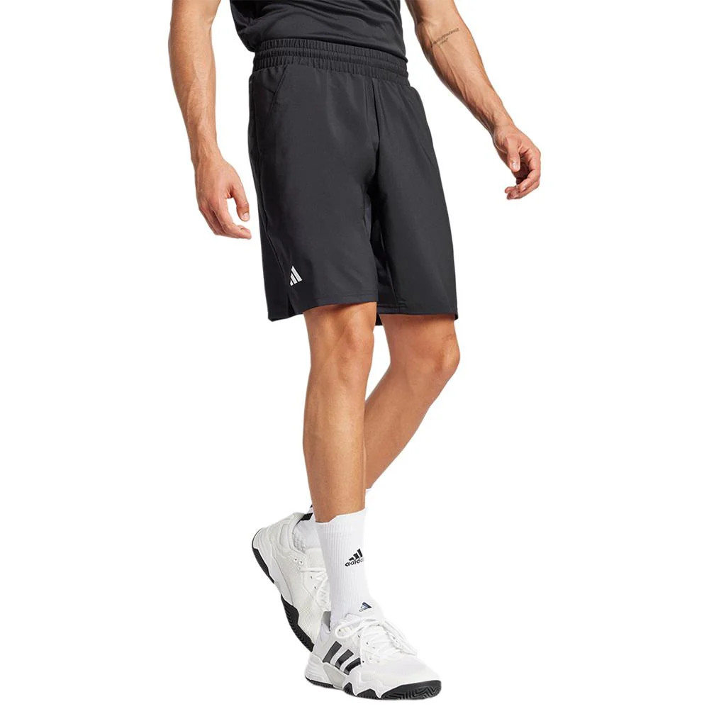 adidas Men's Club 3 Stripe 9" Short - Black - Image 4