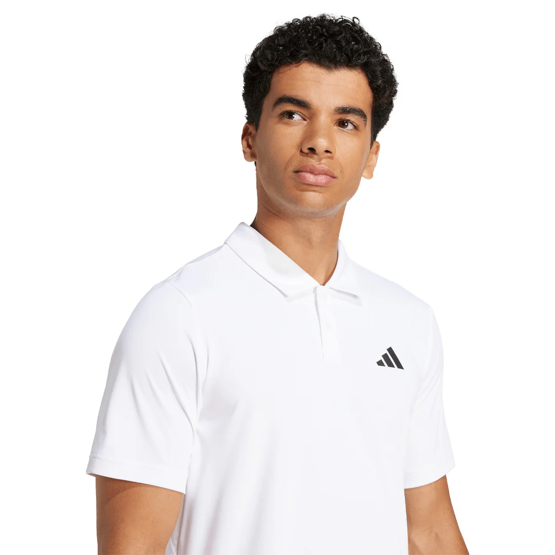 adidas Men's Club Polo - White - Image 4