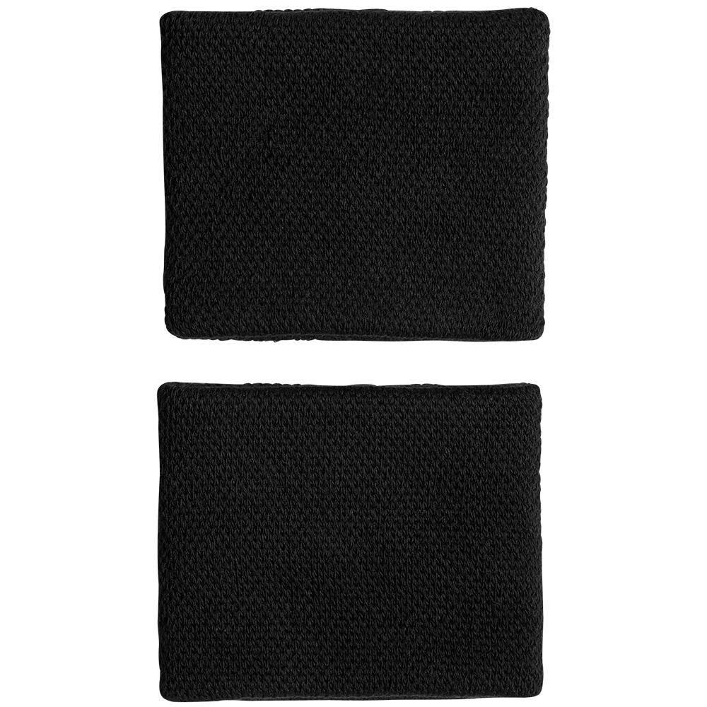adidas Tennis Wristbands 2 Pack - Black/White - Image 2