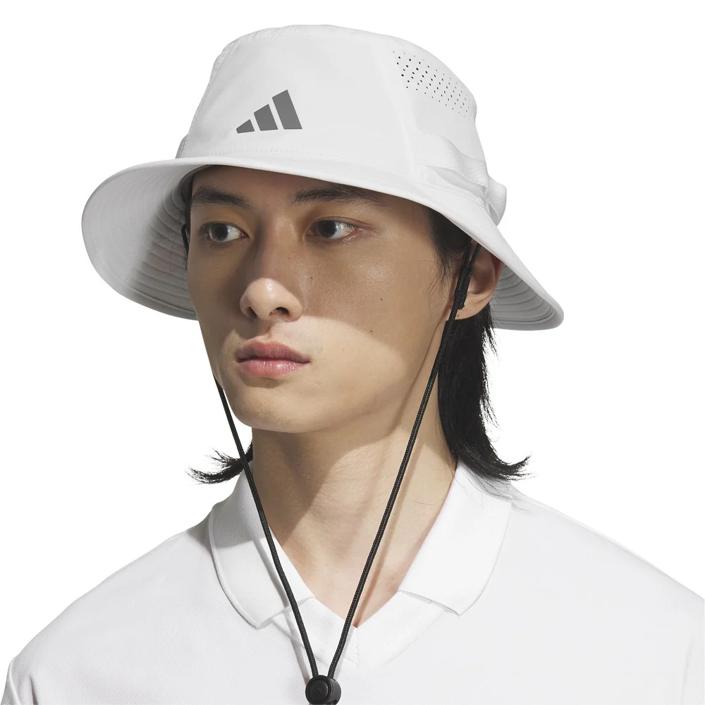 adidas Victory 5 Bucket Hat - White - Image 4