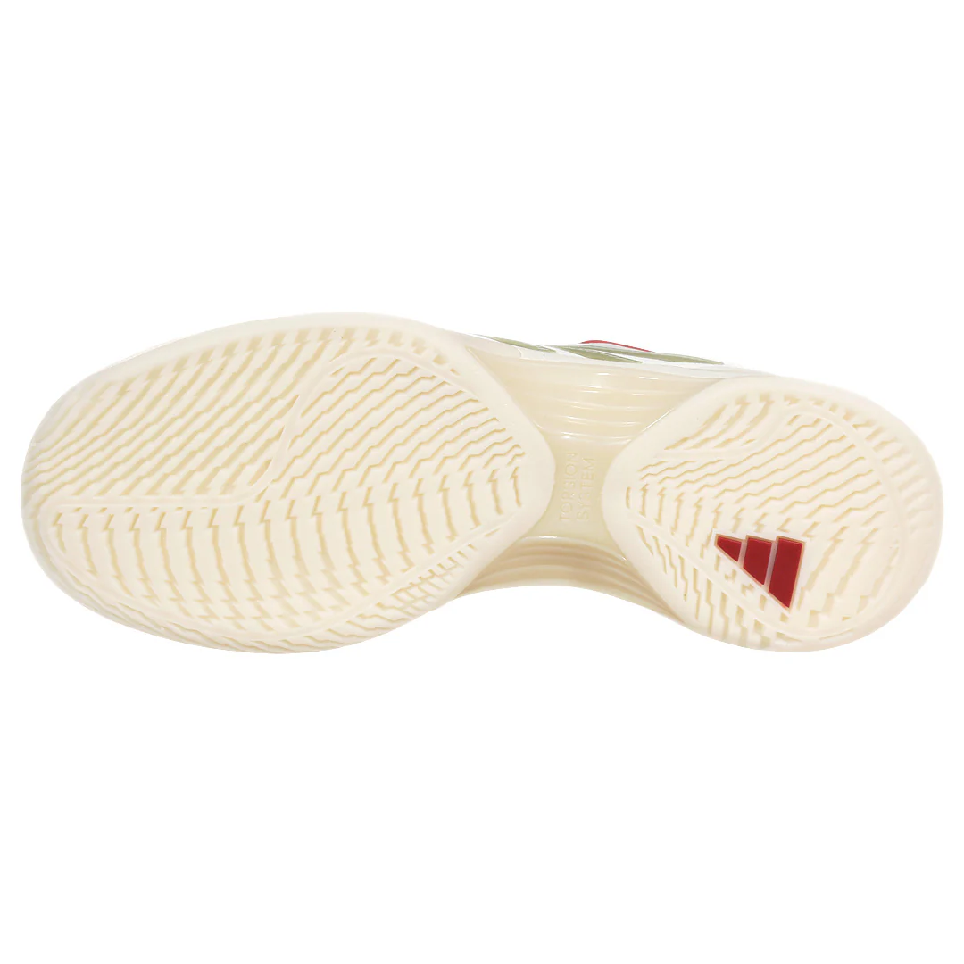 adidas Women's Avacourt 3 - Chalk White/Team Victory Red - Image 3