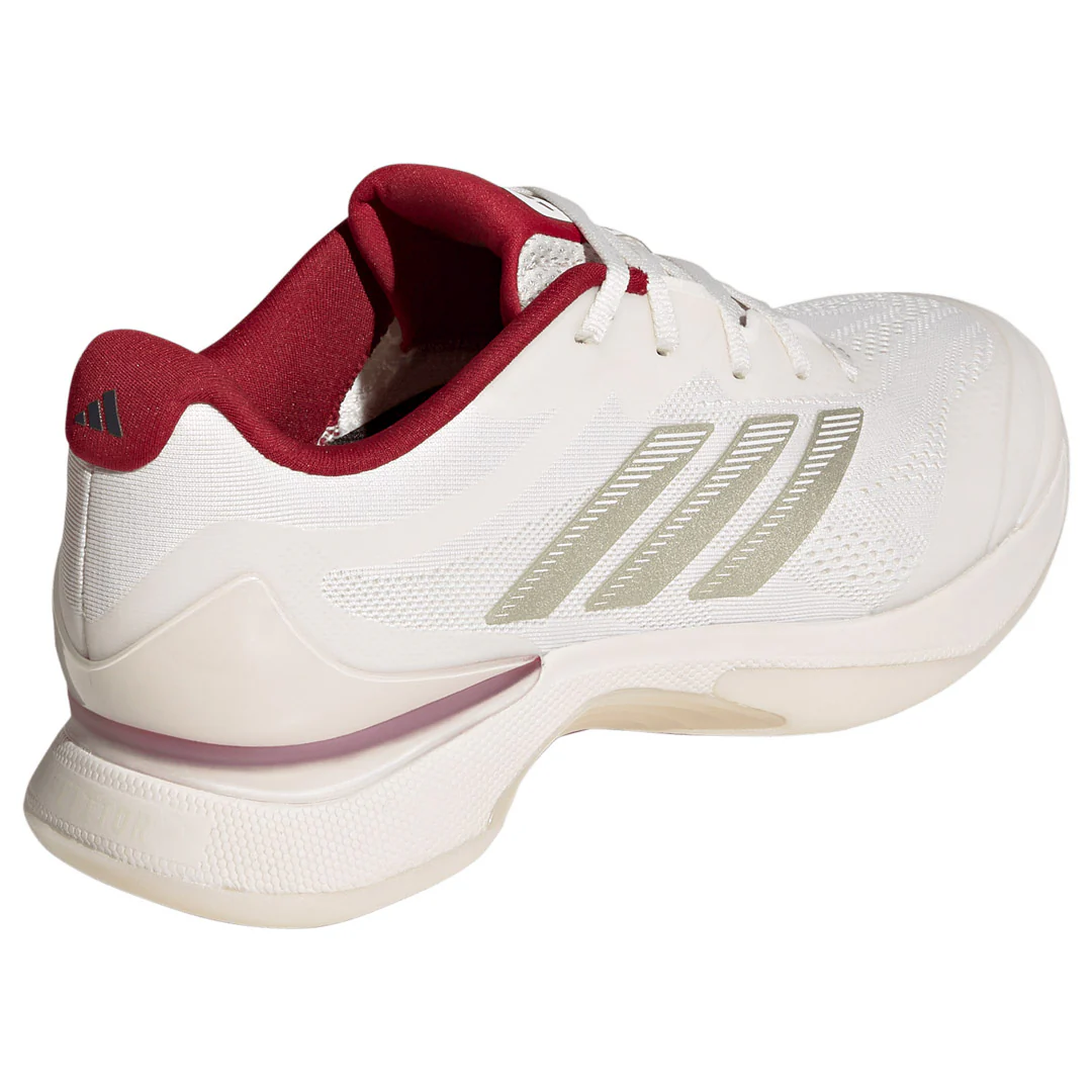 adidas Women's Avacourt 3 - Chalk White/Team Victory Red - Image 4