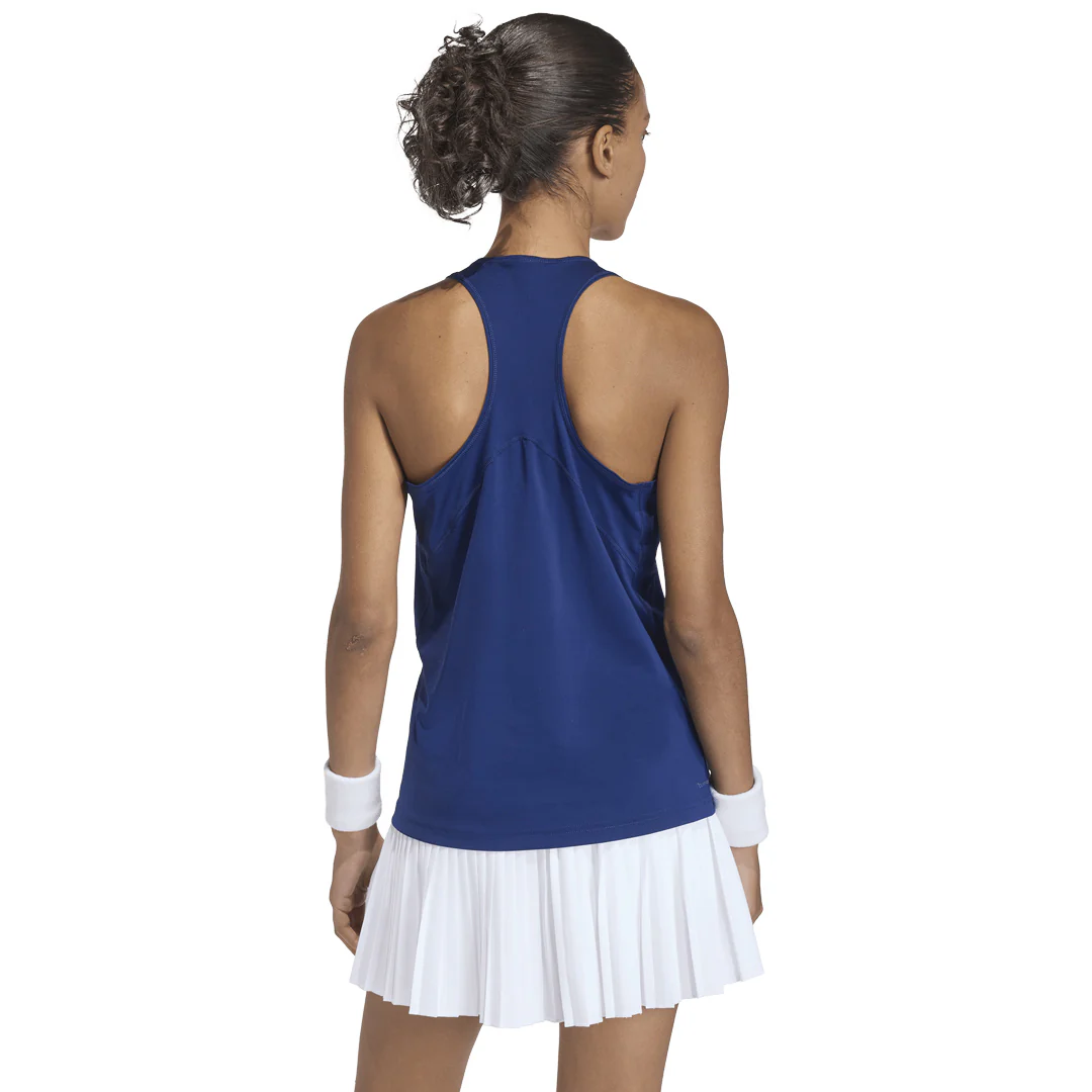 adidas Women's Club Tank - Dark Blue - Image 2