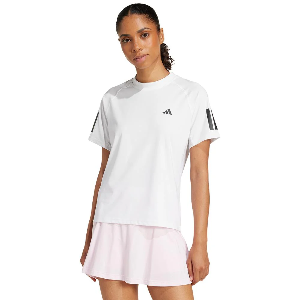 adidas Women's Club Tee - White - Image 3