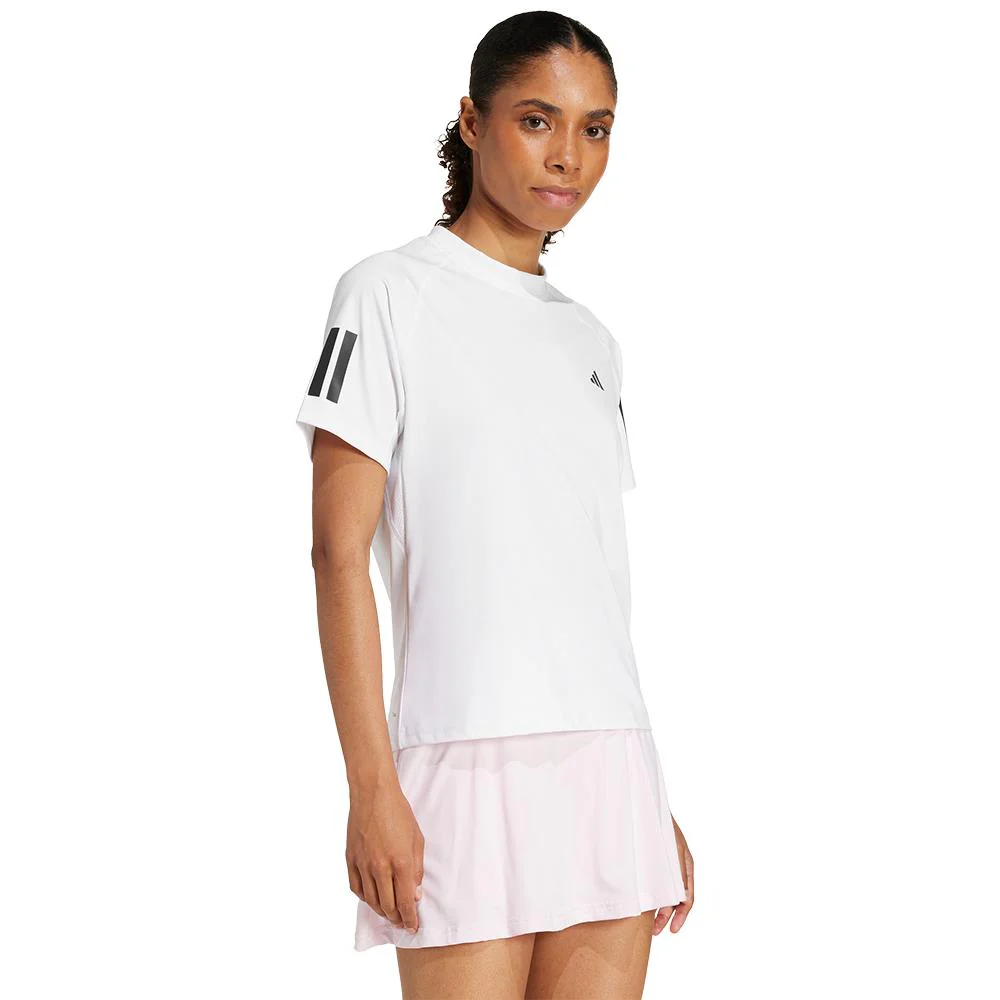adidas Women's Club Tee - White - Image 5