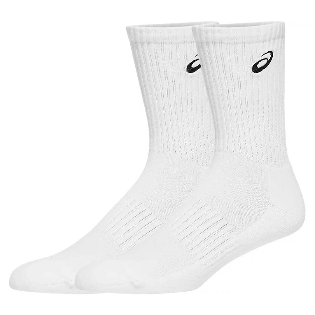 Asics Cotton Crew 1 Pack Socks - White - Image 2