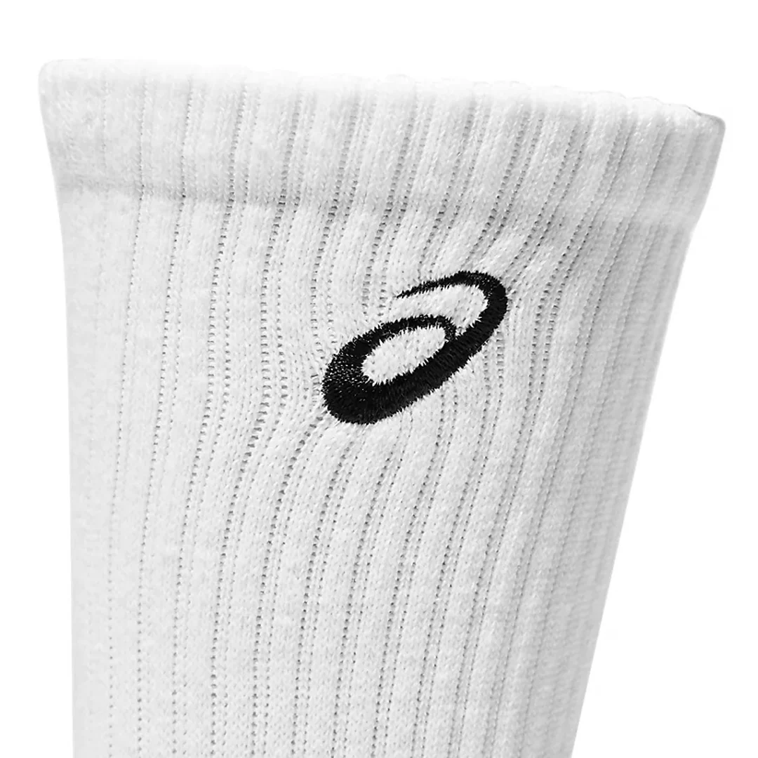 Asics Cotton Crew 1 Pack Socks - White - Image 3