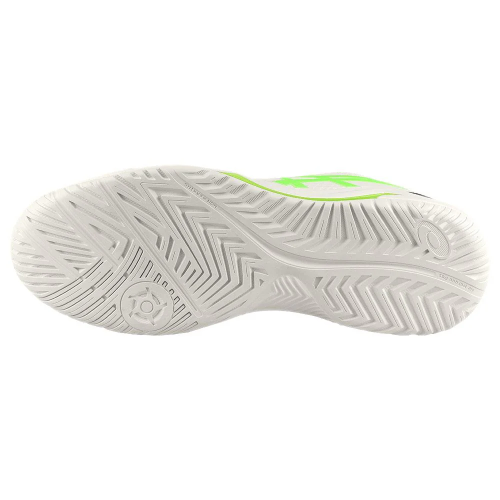 Asics Men's Gel-Dedicate 8 - Pickleball - White/Lime Burst - Image 3