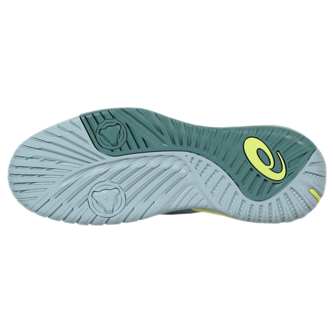 Asics Men's Gel-Resolution X - 2E Width - Grey Blue/Pistachio - Image 3