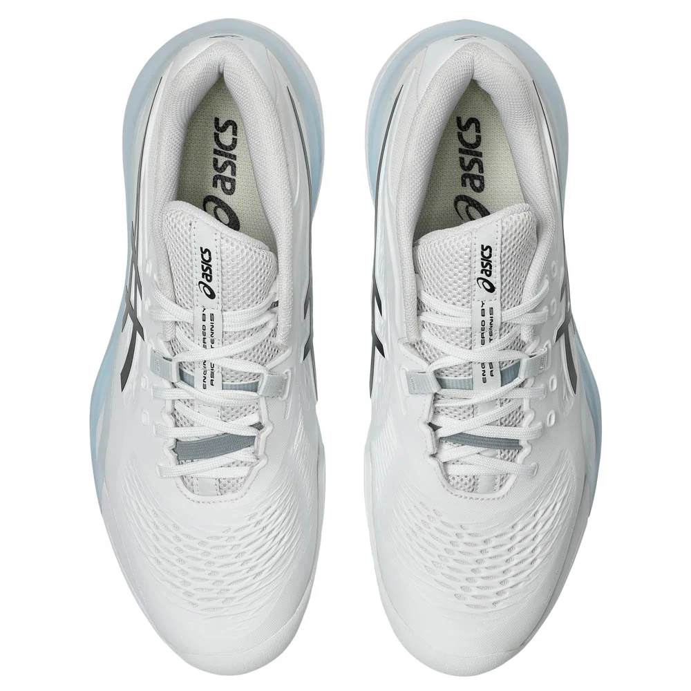 Asics Men's Gel-Resolution X - 2E Width - White/Black - Image 6