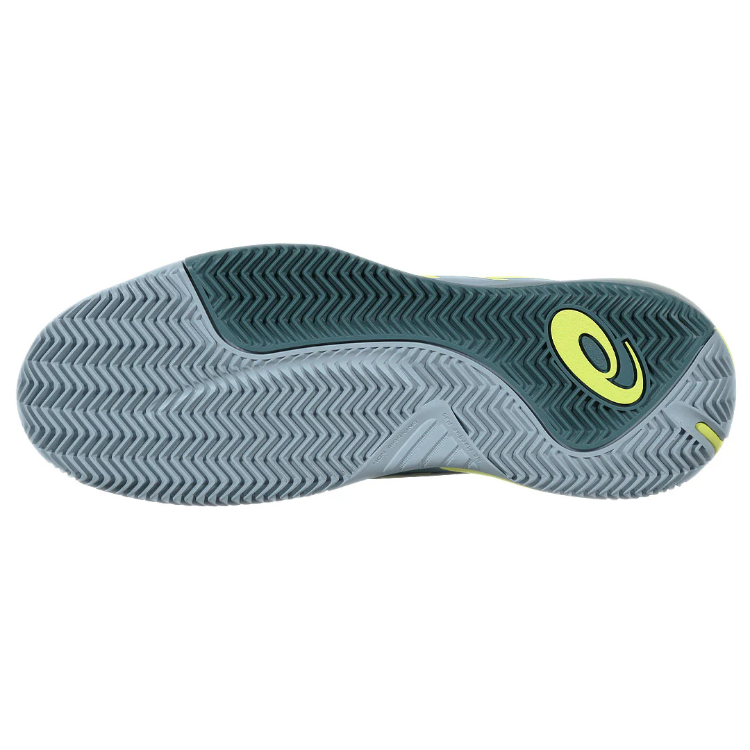 Asics Men's Gel-Resolution X - Clay - Grey Blue/Pistachio - Image 3