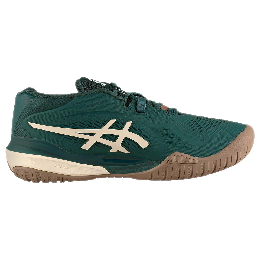 Asics Men's Gel-Resolution X - Saxon Green/Birch - Image 2