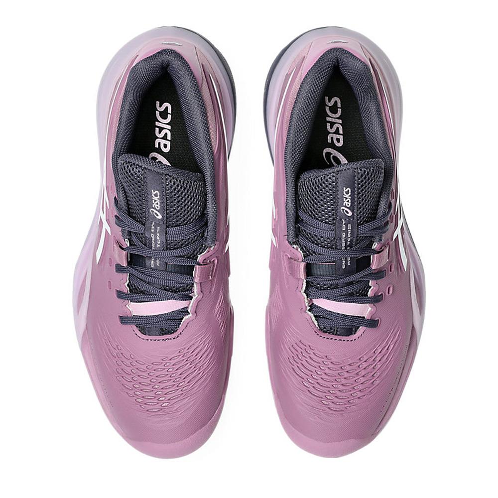 Asics Women's Gel-Resolution X - Clay - Ube/White - Image 6