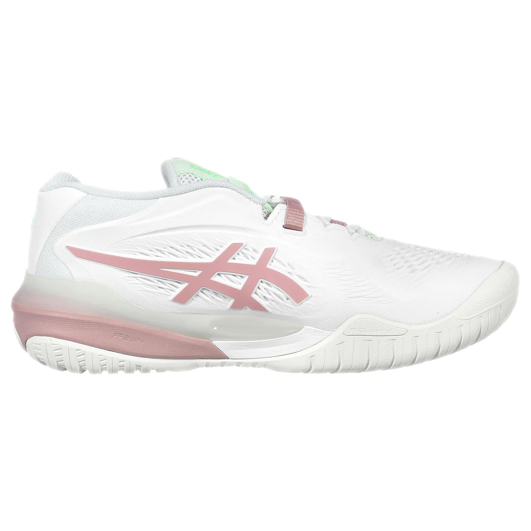 Asics Women's Gel-Resolution X - D Width - White/Morganite - Image 2