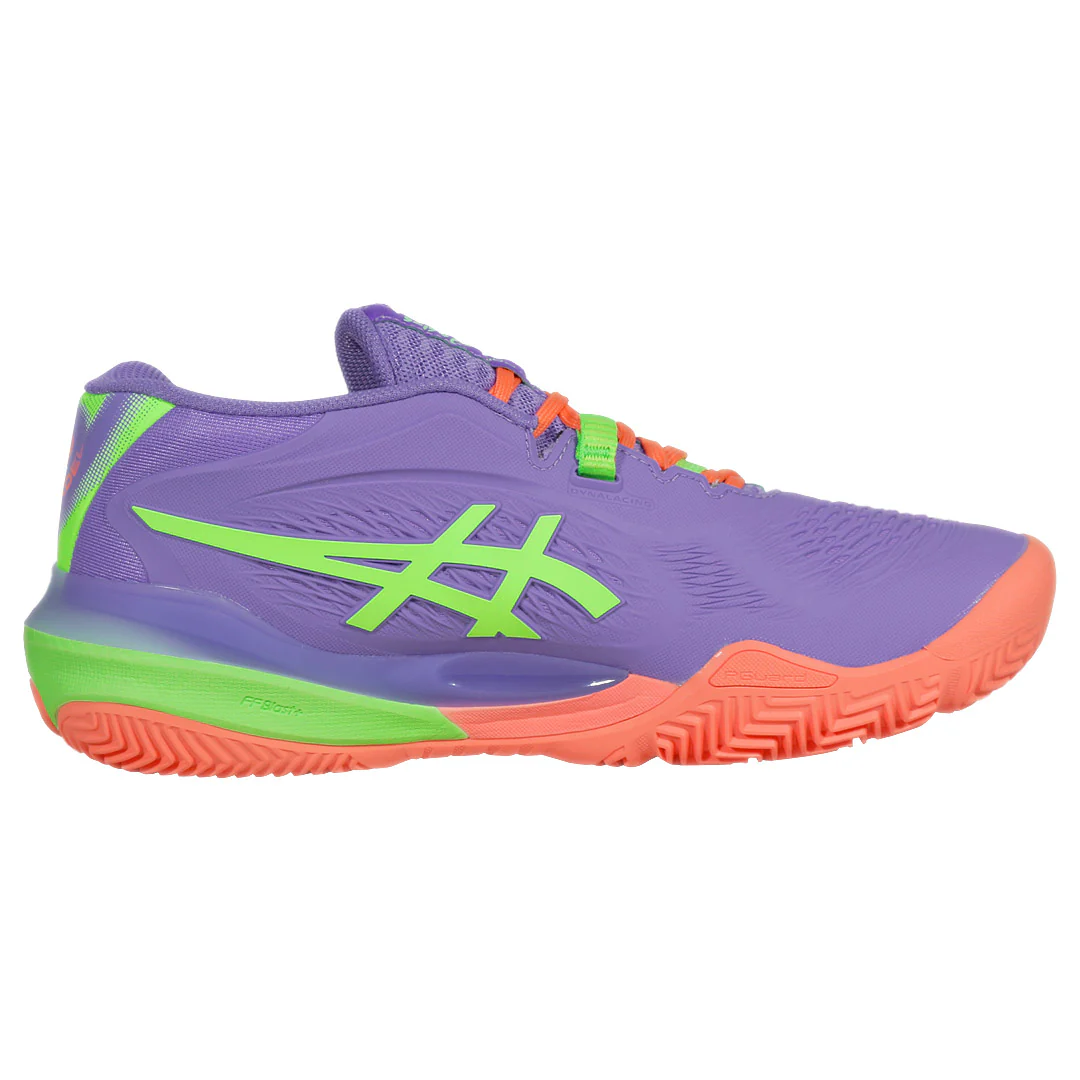 Asics Women's Gel-Resolution X - Padel - Amethyst/Illuminate Green - Image 2