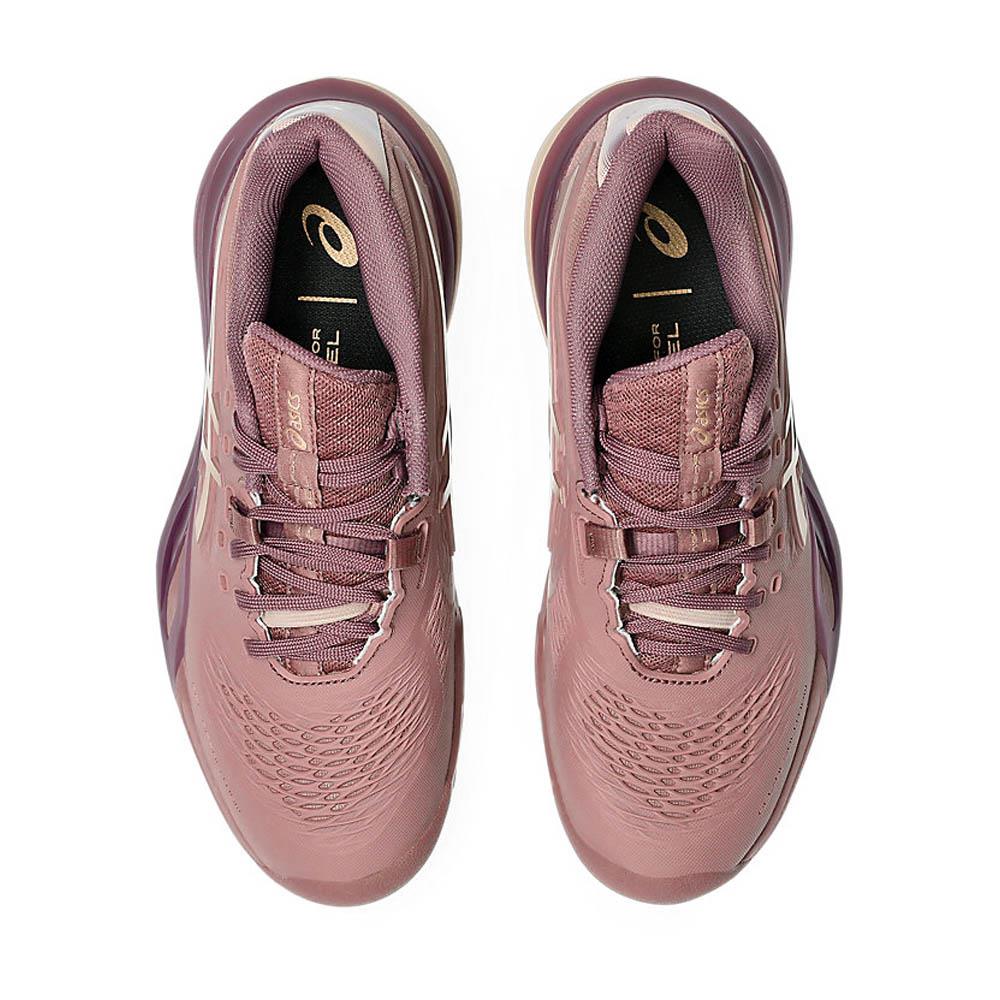Asics Women's Gel-Resolution X - Padel - Purple Oxide/Rose Gold - Image 6