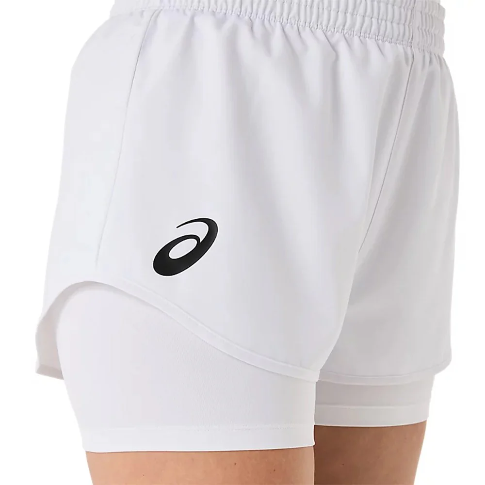Asics Women's Match Short - Brilliant White - Image 5