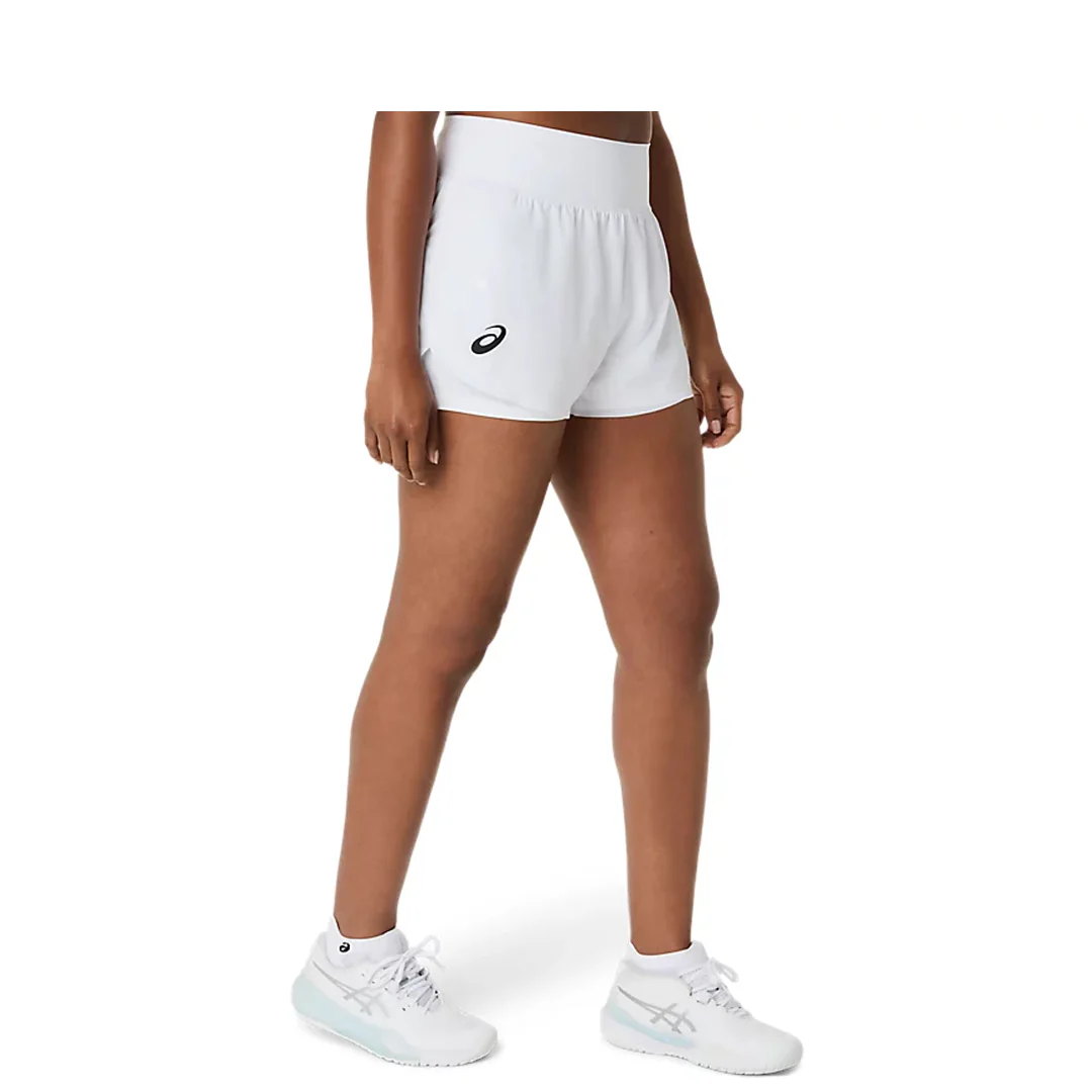 Asics Women's Match Short - Brilliant White - Image 4