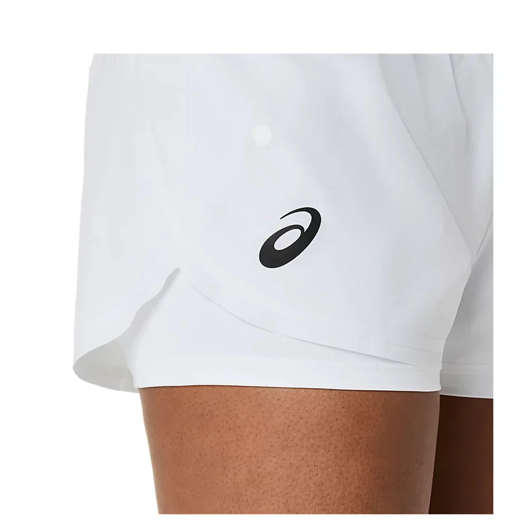 Asics Women's Match Short - Brilliant White - Image 5