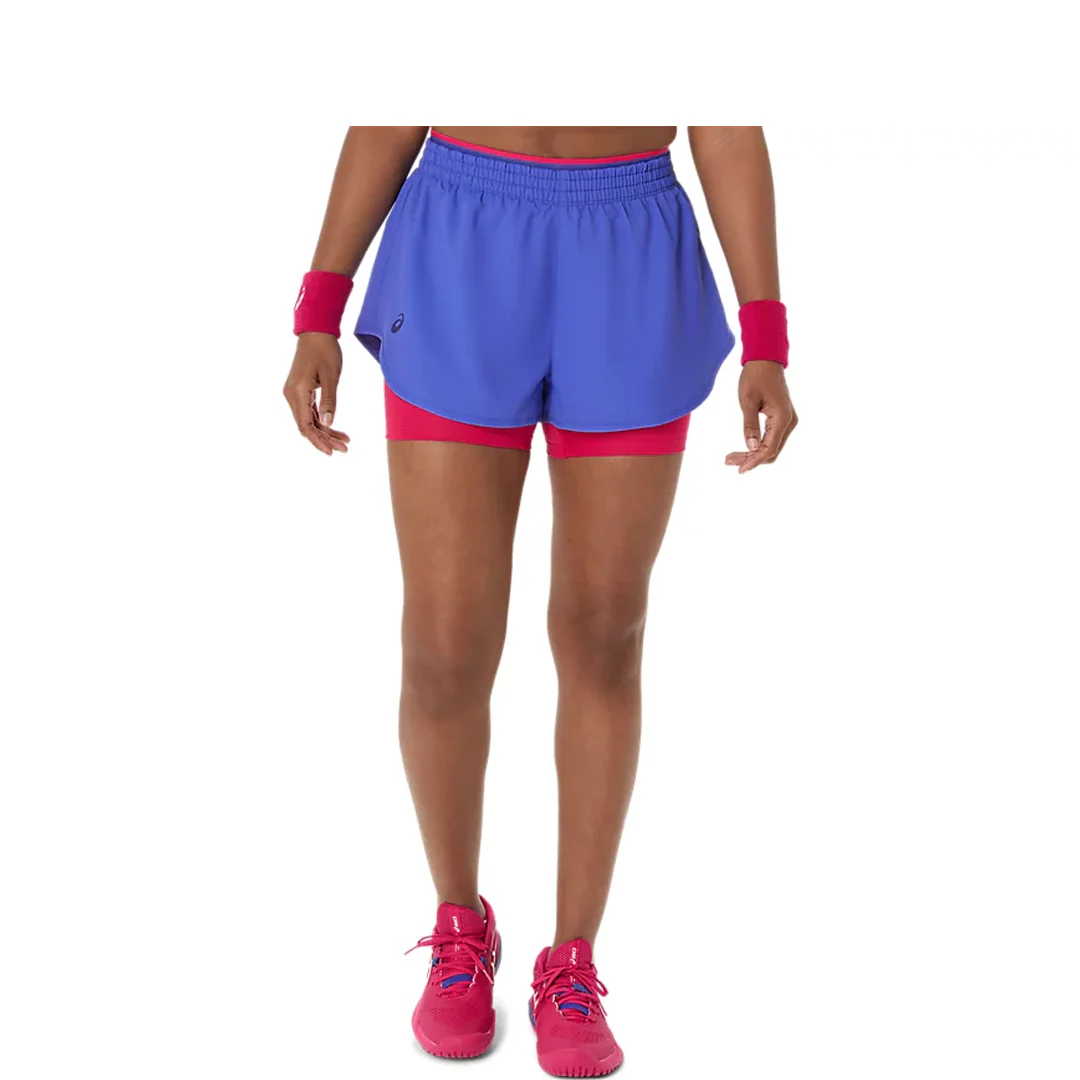 Asics Women's Match Short - Dark Cobalt - Image 2
