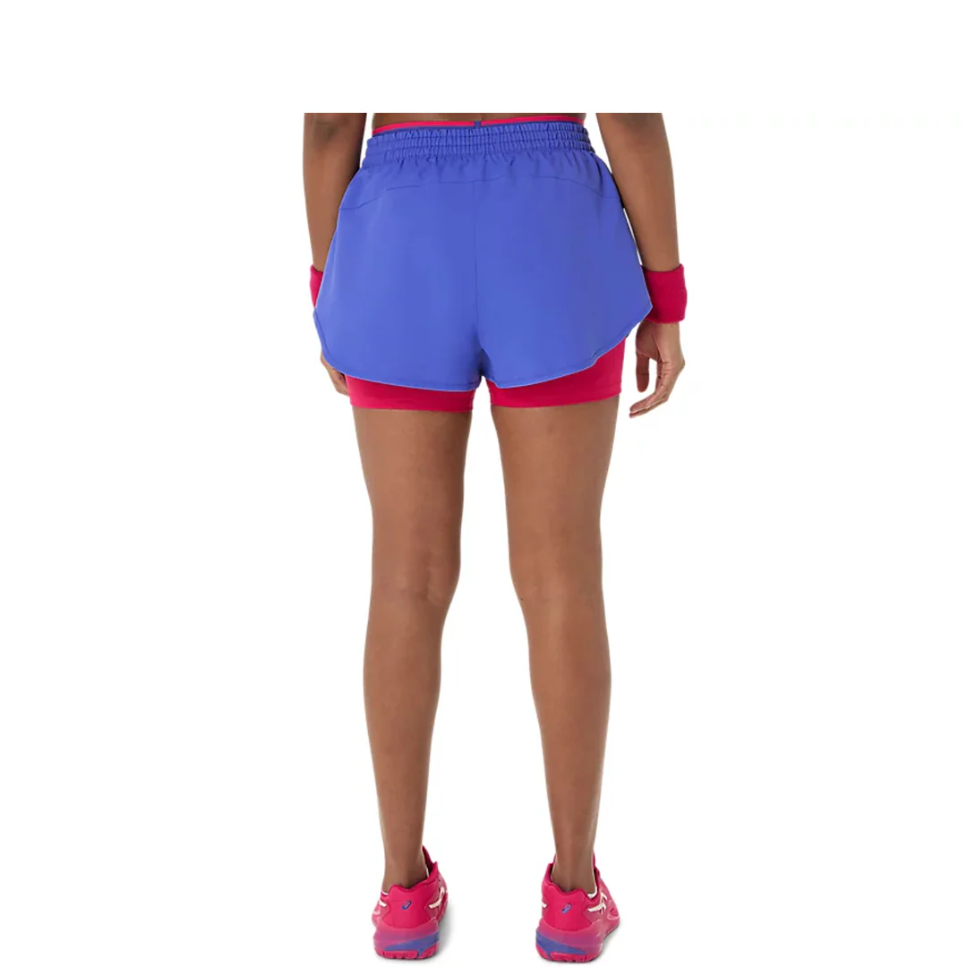Asics Women's Match Short - Dark Cobalt - Image 3
