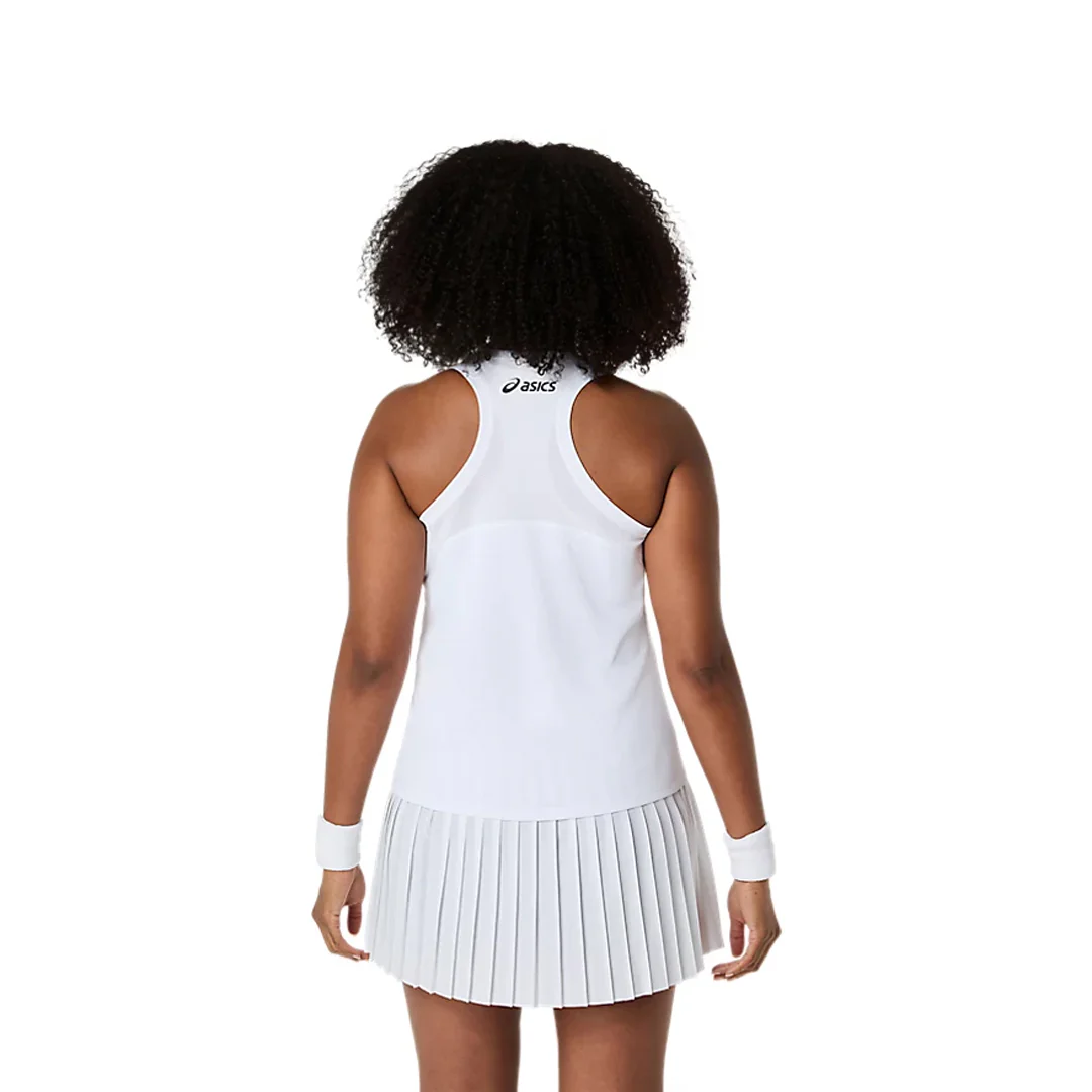 Asics Women's Match Tank - Brilliant White - Image 3