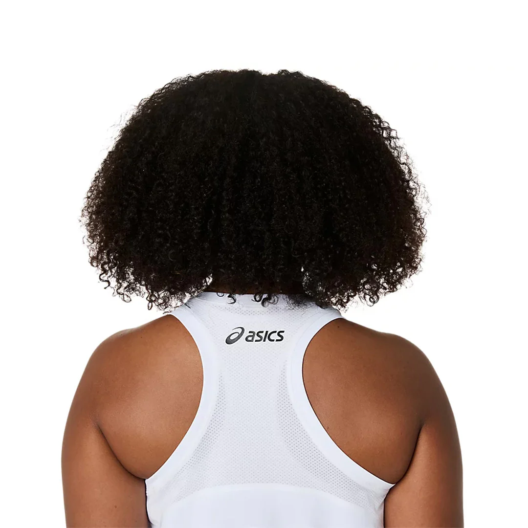 Asics Women's Match Tank - Brilliant White - Image 6