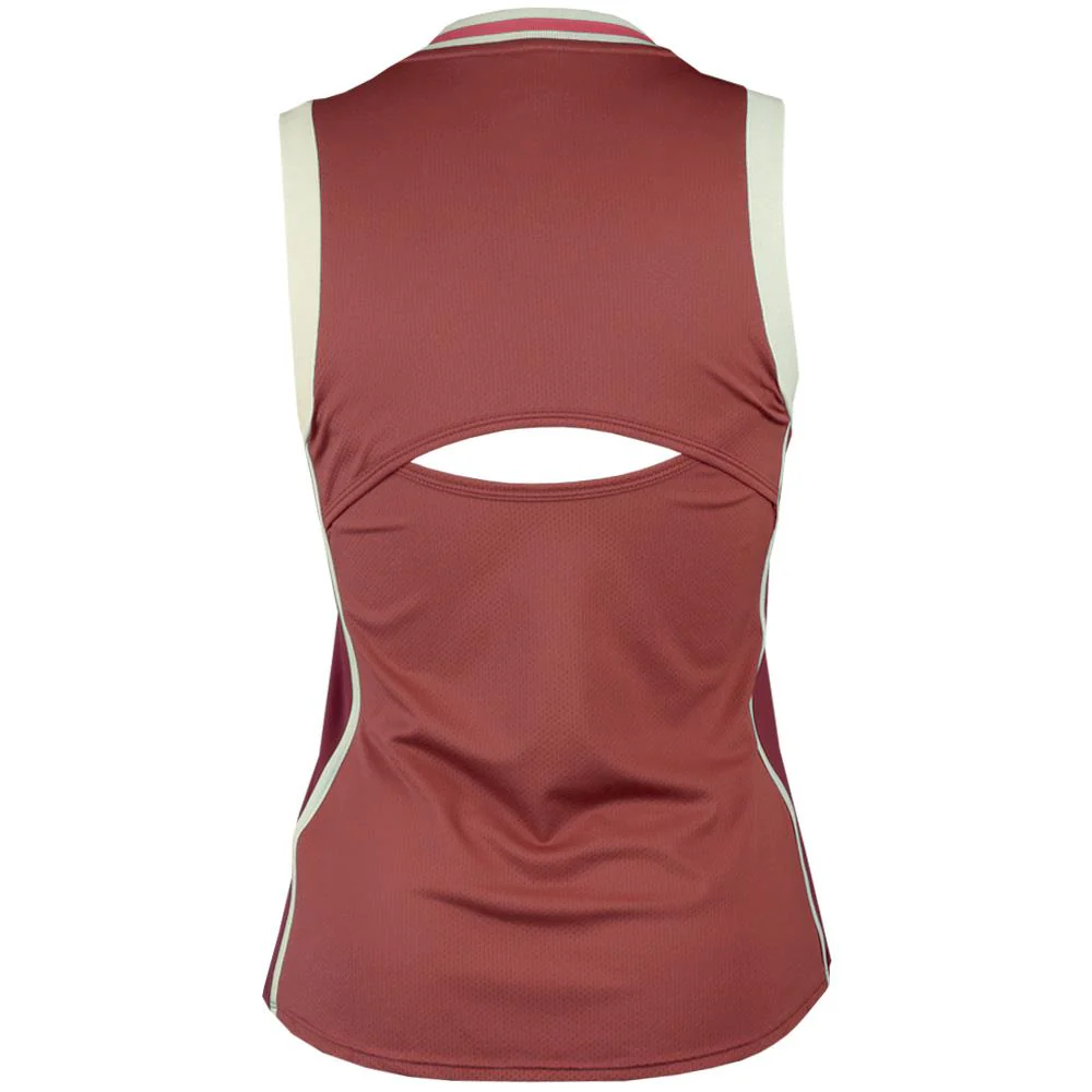 Asics Women's Match Tank - Red Snapper - Image 2