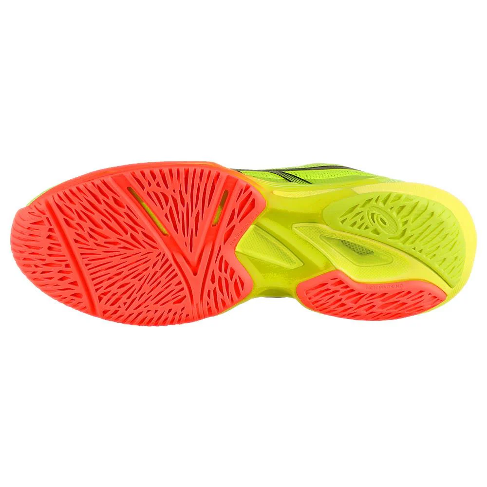 Asics Women's Solution Speed FF 3 - Paris - Safety Yellow/Black - Image 3