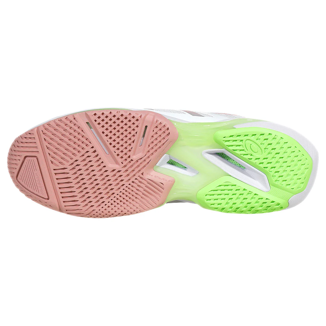 Asics Women's Solution Speed FF 4 - White/Morganite - Image 3