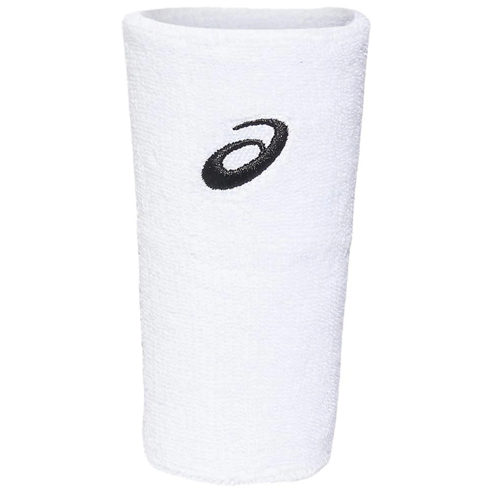 Asics Wristband Doublewide - White