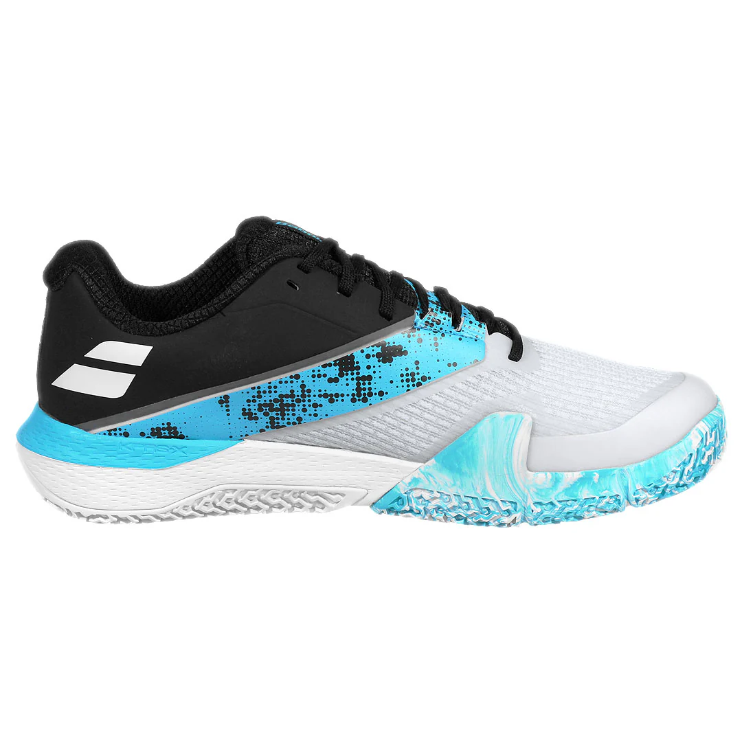Babolat Men's Movea 2 - Padel - White/Cyan Blue - Image 2
