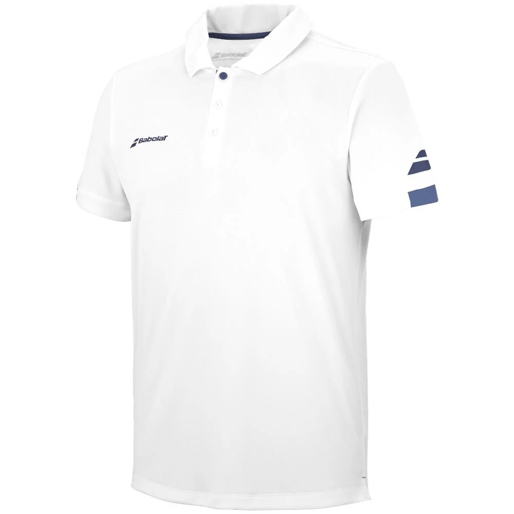 Babolat Boys Play Polo - White - Image 2