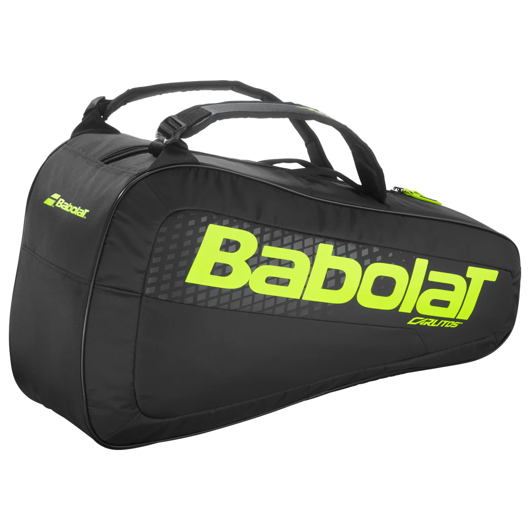 Babolat Junior RH Carlitos 3 Pack - Black/Yellow - Image 2