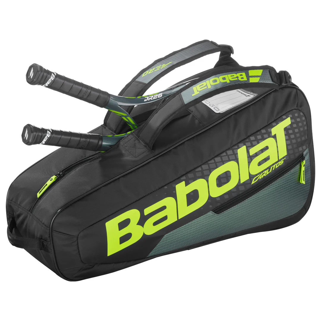 Babolat Junior RH Carlitos 3 Pack - Black/Yellow - Image 3