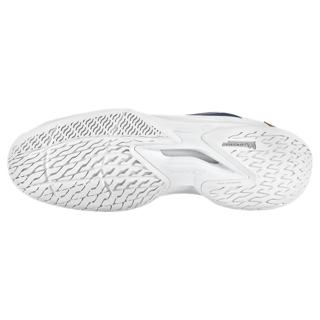 Babolat Men's Jet Tere 2 - Wimbledon - White/Blue Navy - Image 3