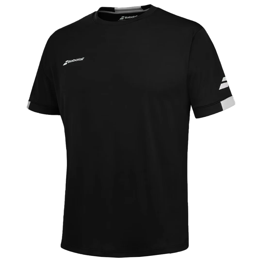 Babolat Men's Play Crew Neck Tee - Black - Image 2
