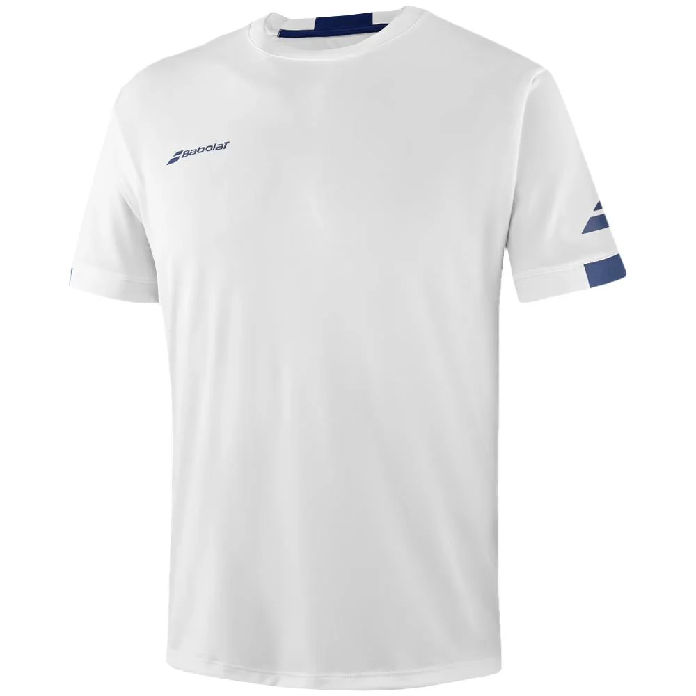 Babolat Men's Play Crew Neck Tee - White - Image 2