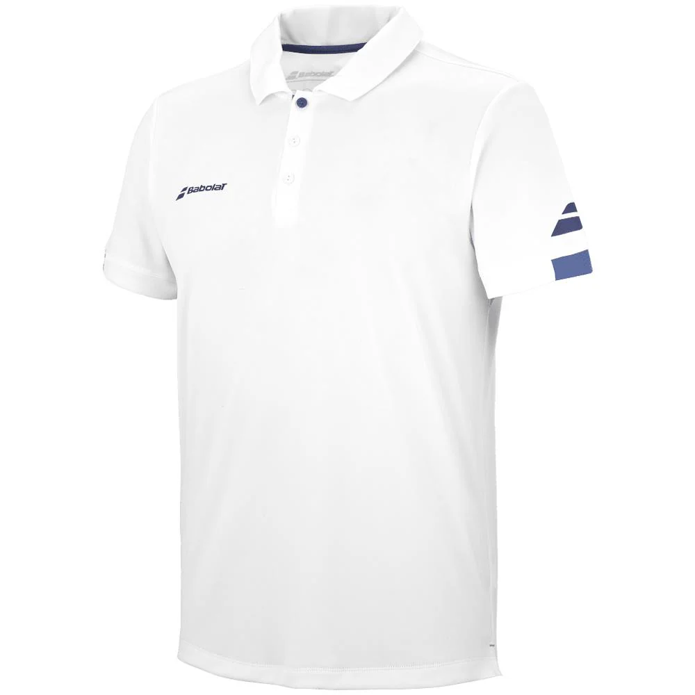 Babolat Men's Play Polo - White - Image 2