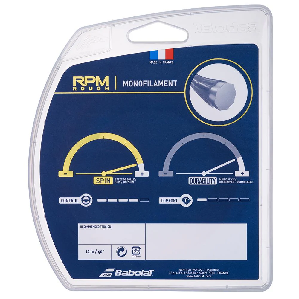 Babolat RPM Rough - Yellow - String Set - Image 2