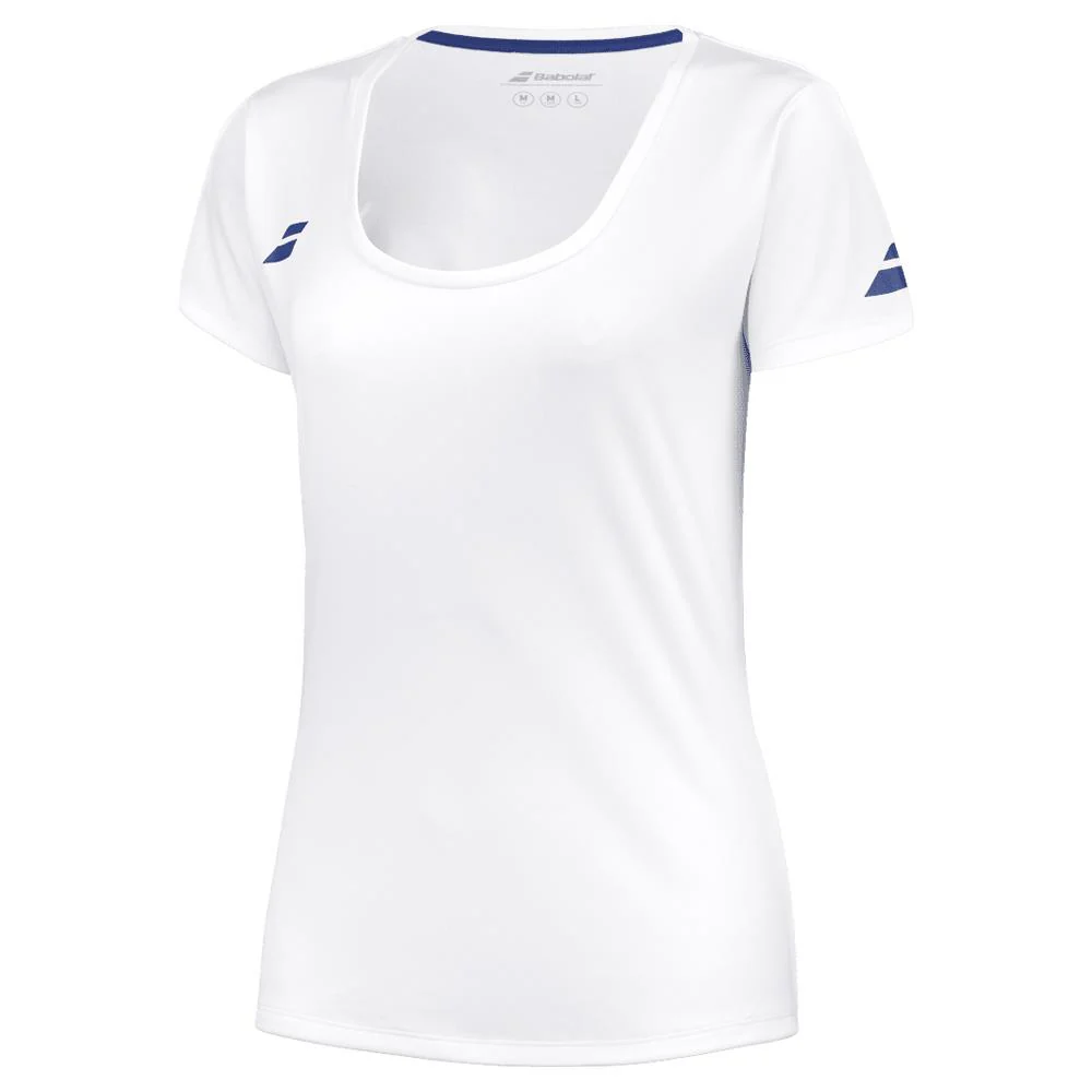 Babolat Women's Play Cap Sleeve Top - White - Image 2