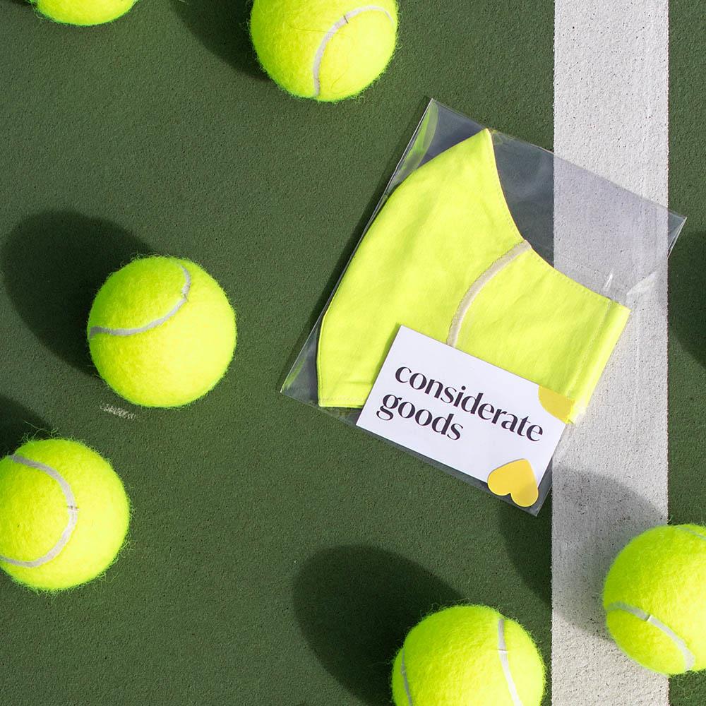 Considerate Goods Tennis Ball Face Mask - Image 5