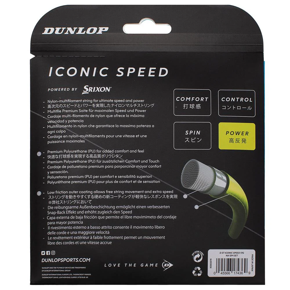 Dunlop Iconic Speed - String Set - Image 4
