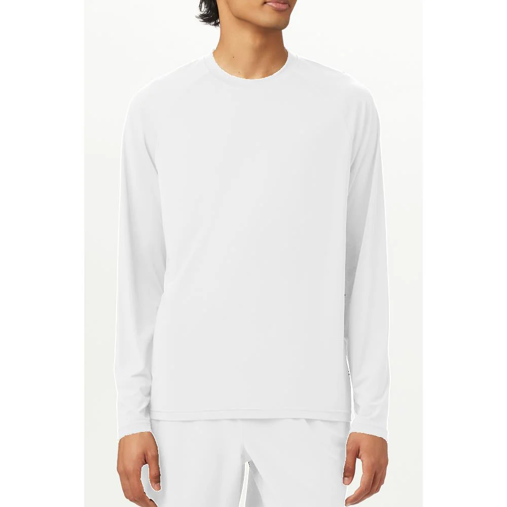 Fila Men's Essentials UV Blocker Long Sleeve - White - Image 2
